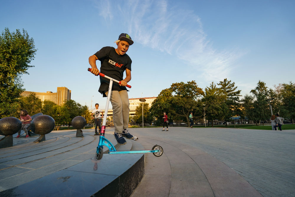 Trick scooter great fun for kids and adults